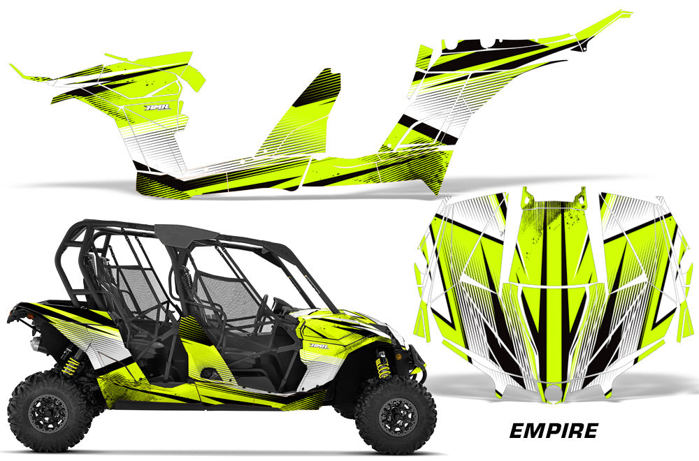 Can Am Maverick Max 4-Door ('17-'18) Complete Graphics Kit
