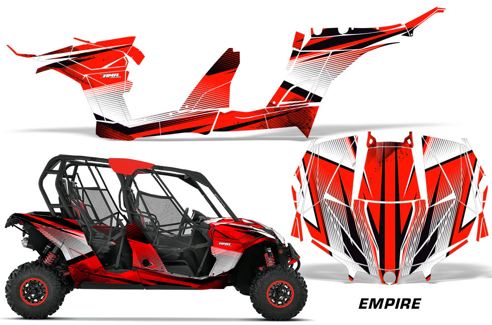 Can Am Maverick Max 4-Door ('17-'18) Complete Graphics Kit
