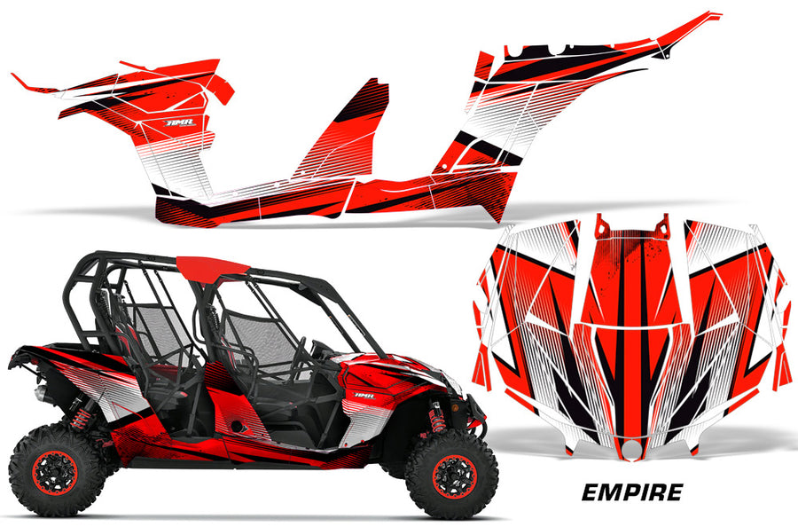 Can Am Maverick Max 4-Door ('17-'18) Complete Graphics Kit