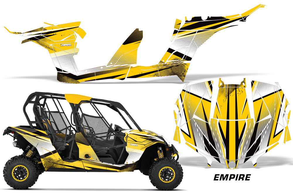 Can Am Maverick Max 4-Door ('17-'18) Complete Graphics Kit
