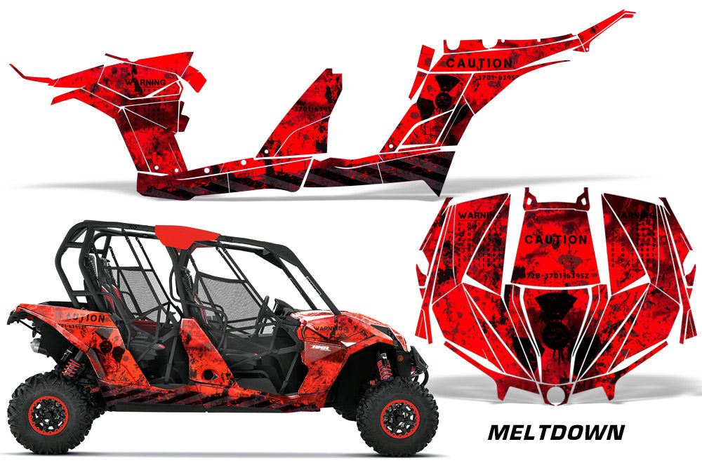 Can Am Maverick Max 4-Door ('17-'18) Complete Graphics Kit