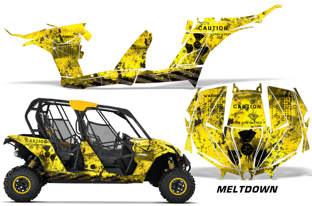 Can Am Maverick Max 4-Door ('17-'18) Complete Graphics Kit