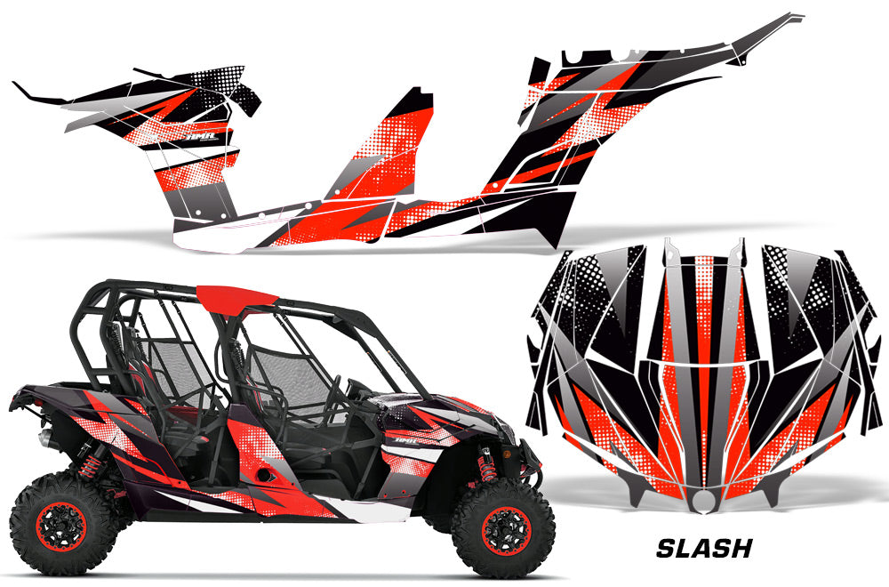 Can Am Maverick Max 4-Door ('17-'18) Complete Graphics Kit