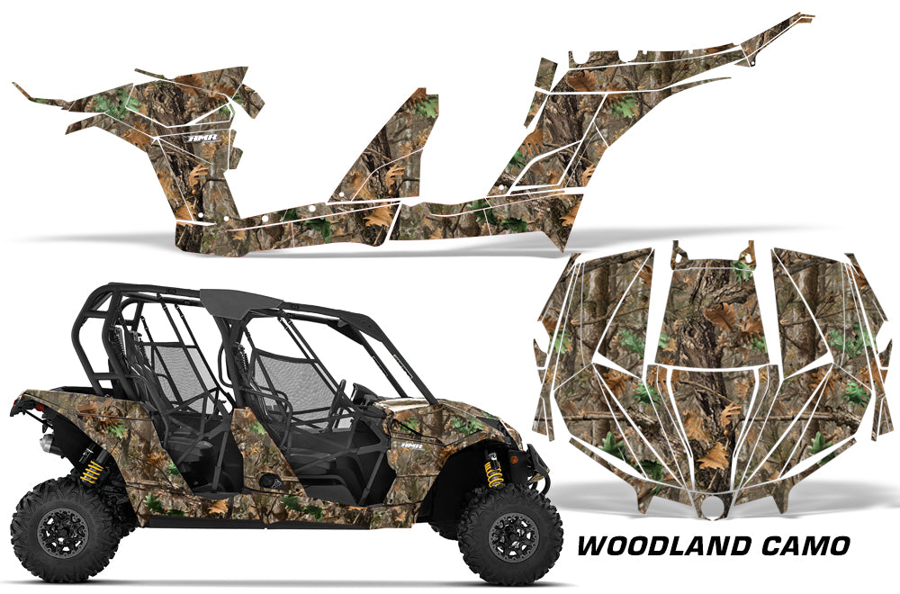 Can Am Maverick Max 4-Door ('17-'18) Complete Graphics Kit