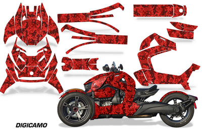 Digi Camo - RED design