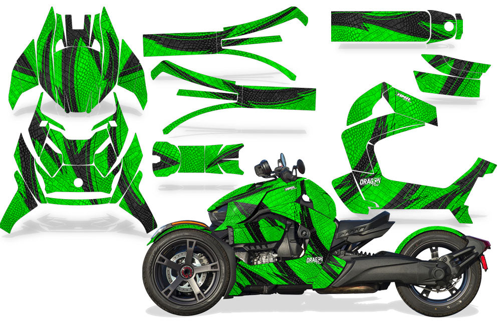 Dragon Flow - GREEN design