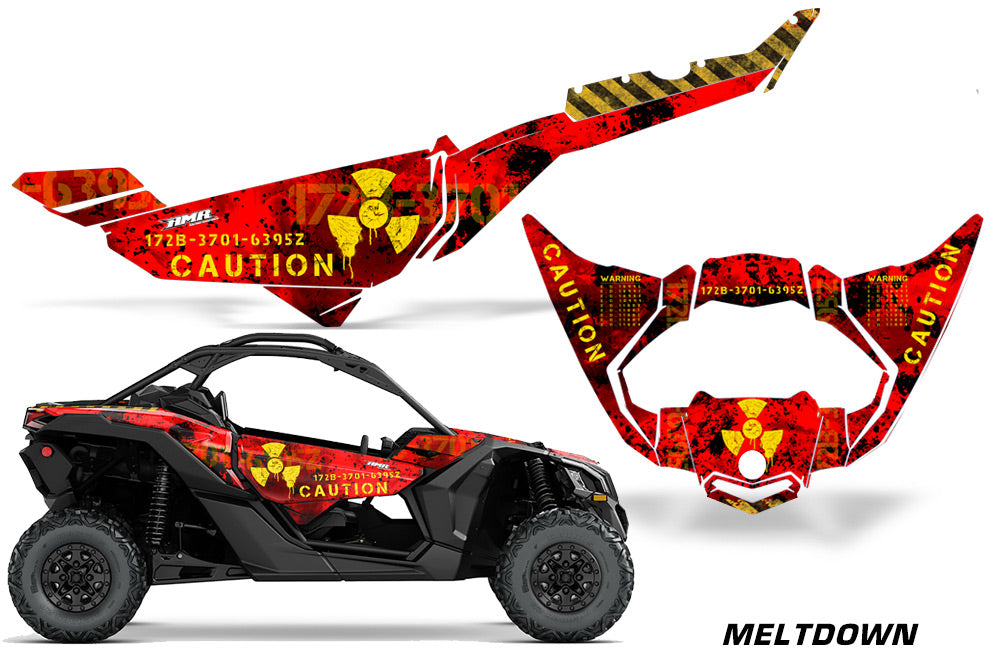 Can Am Maverick X3, X-DS & XRS Graphics (Partial Coverage)