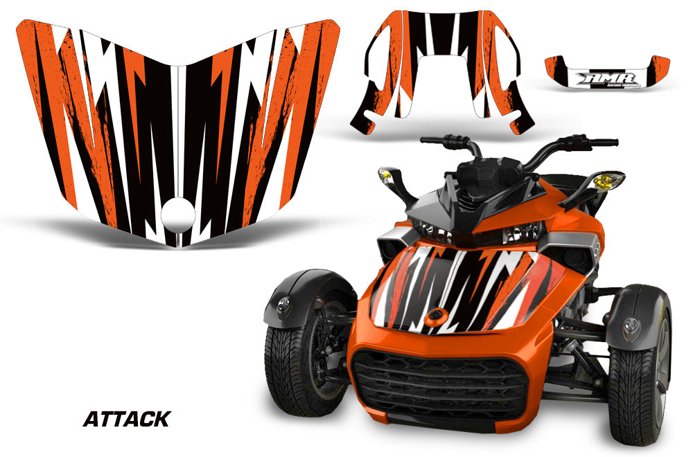 Can Am F3-S Spyder Hood Graphics