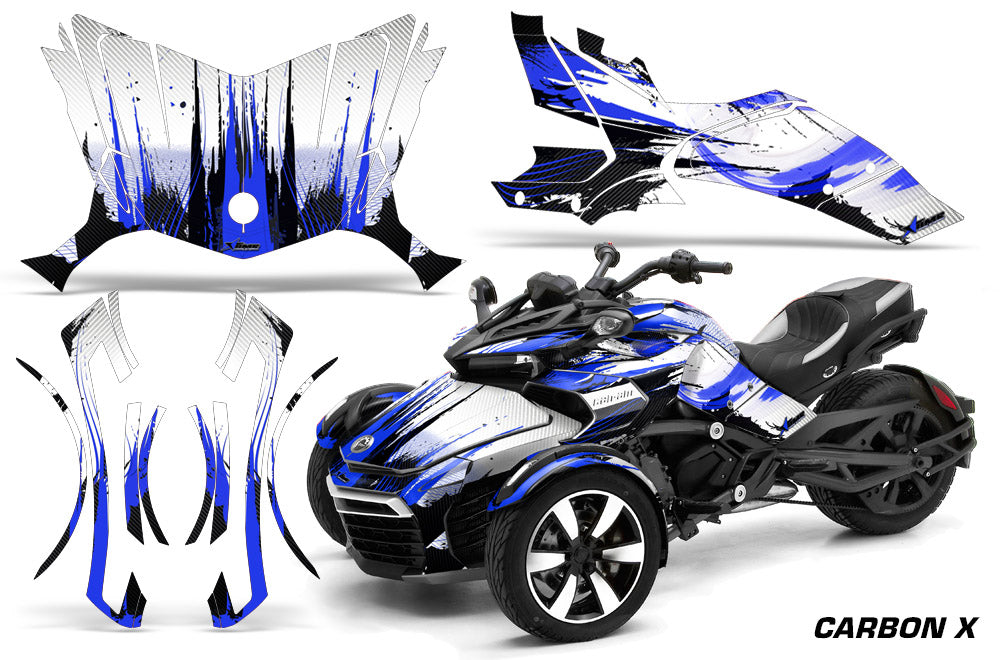 Carbon X - BLUE design