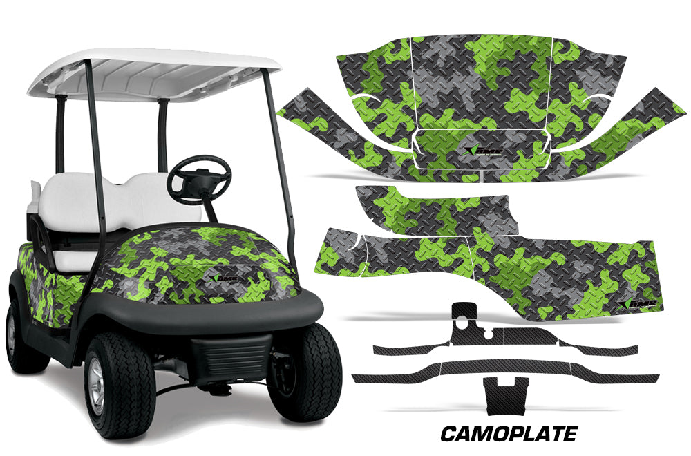 Club Car Precedent Vinyl Golf Cart Seat Cover Set in Camo