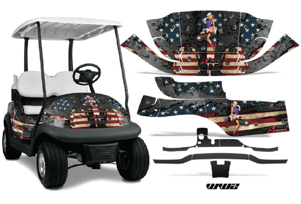 Club Car Golf Cart Precedent I2 Graphics (2006-2017)