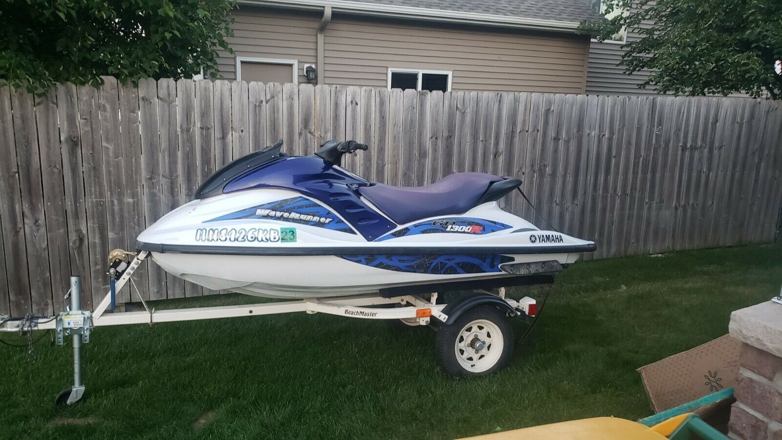 Yamaha WaveRunner GP 1300R Accent Graphics (2006-2007)