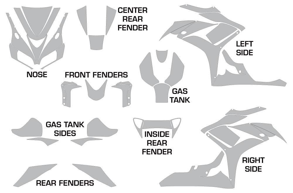 Honda CBR 1000 Graphics (2006-2007) CBR 1000RR