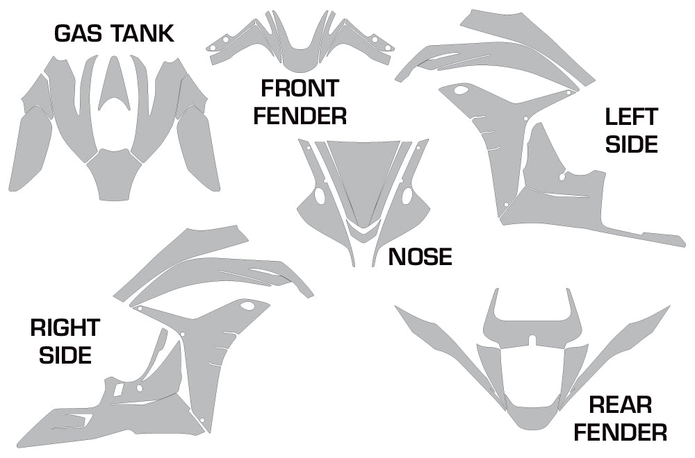Honda CBR 600 Graphics - CBR 600RR (2007-2008)