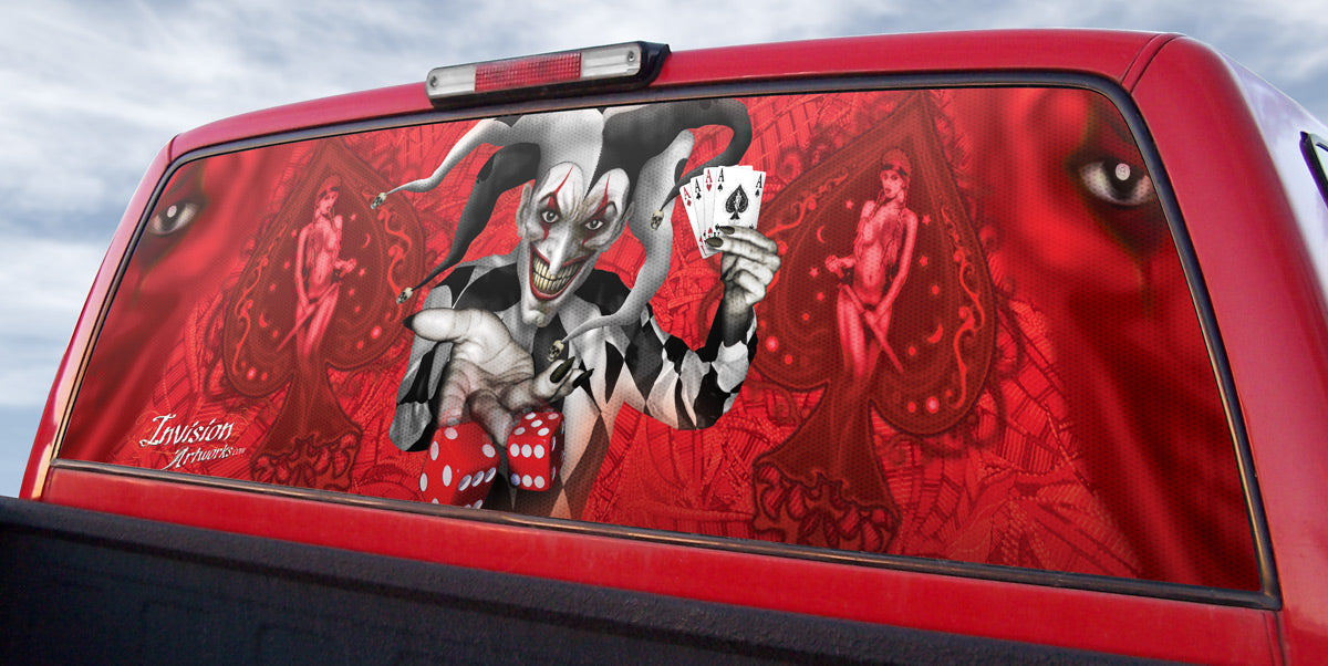 The Joker - Rear Window Graphics