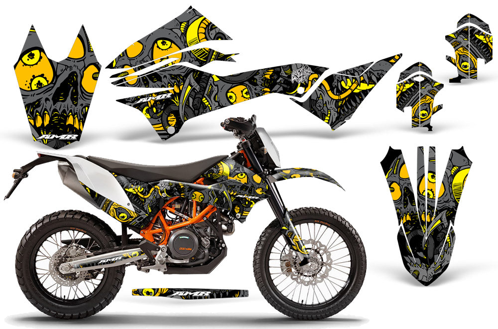 Tune In - YELLOW design (shown with no number plates)