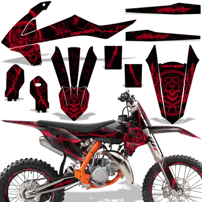 Havoc - RED design (shown with number plate area)