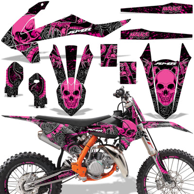 Malice - PINK design (shown with number plate area)