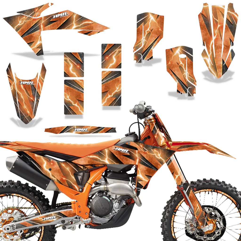 KTM SX and SXF Graphics -2023 - Invision Artworks Powersports Graphics