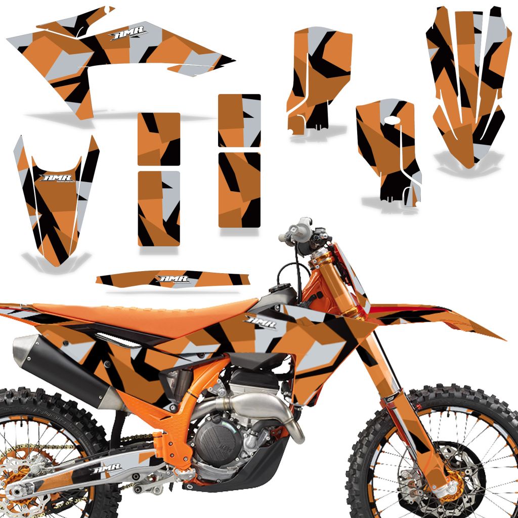 KTM SX and SXF Graphics -2023 - Invision Artworks Powersports Graphics