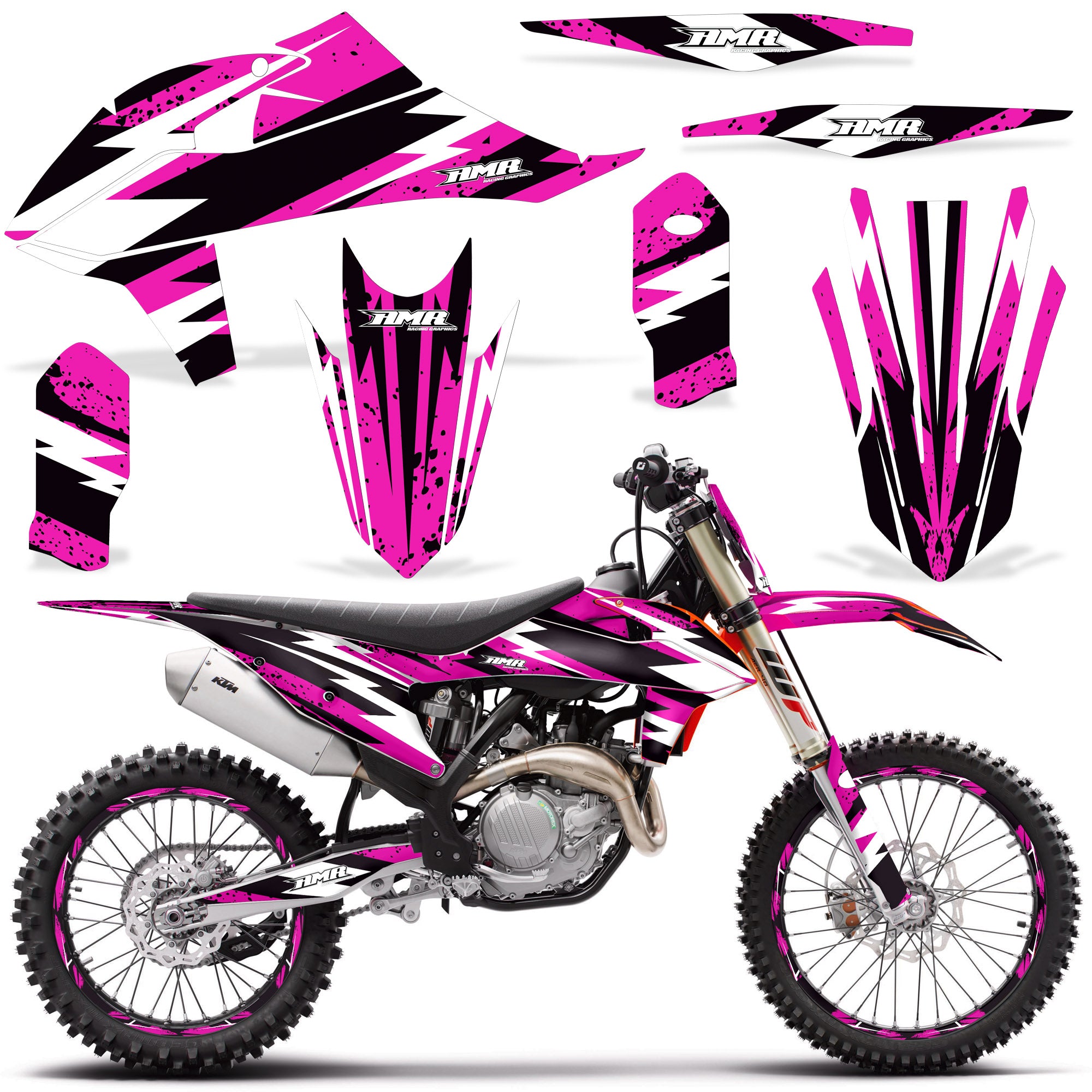 KTM SX and SXF Graphics - 2019-2022 - Invision Artworks