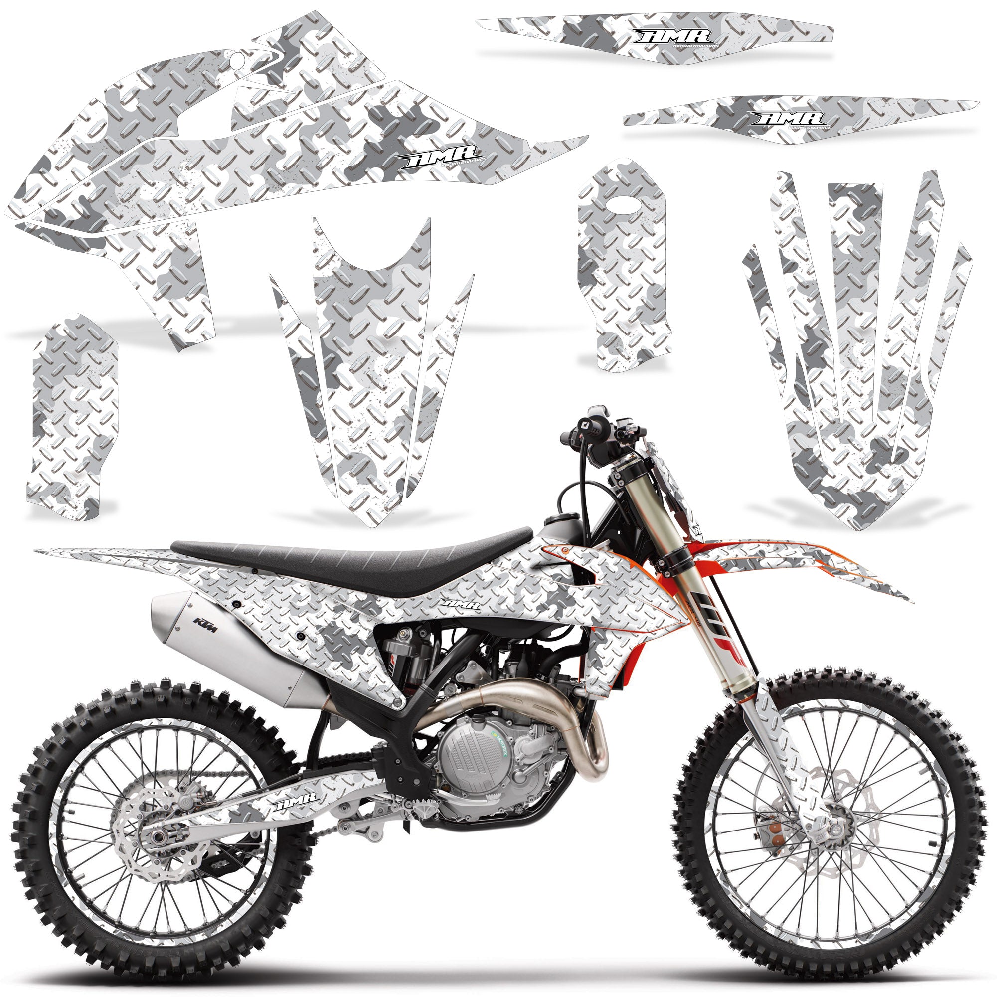 Camoplate - White Design