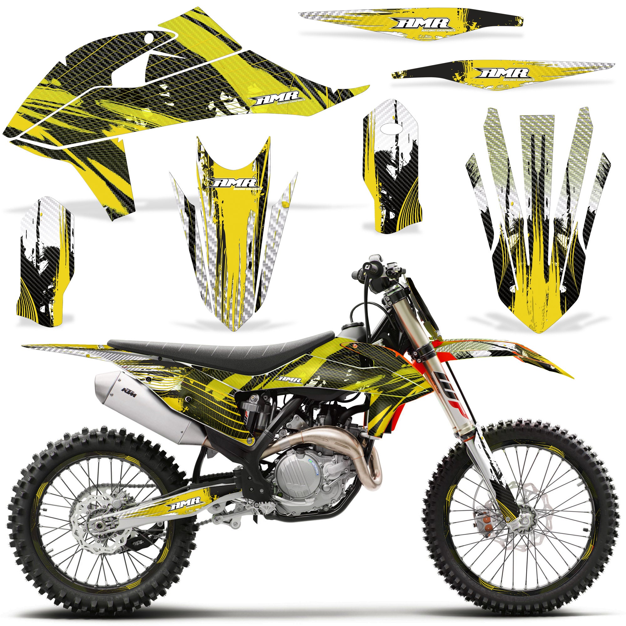 Carbon X - YELLOW design