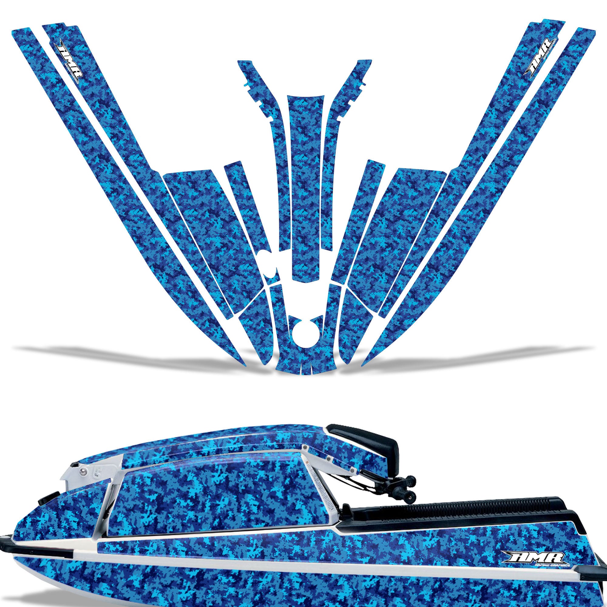 Digi Camo - BLUE Design