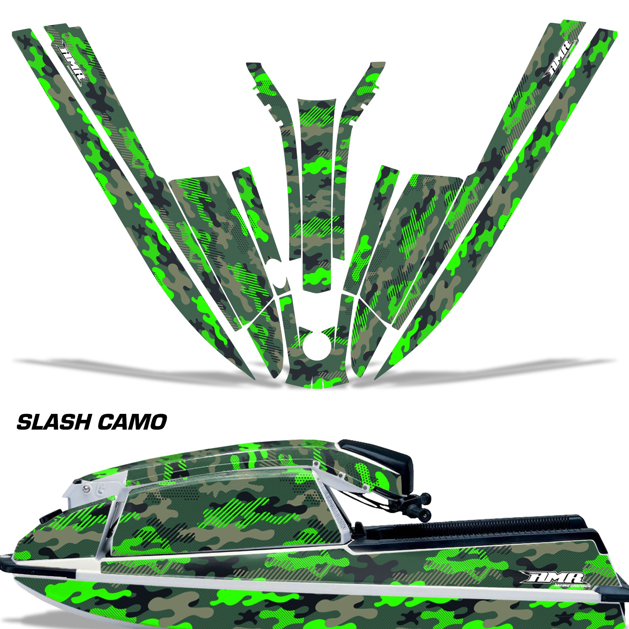 Slash Camo - GREEN design