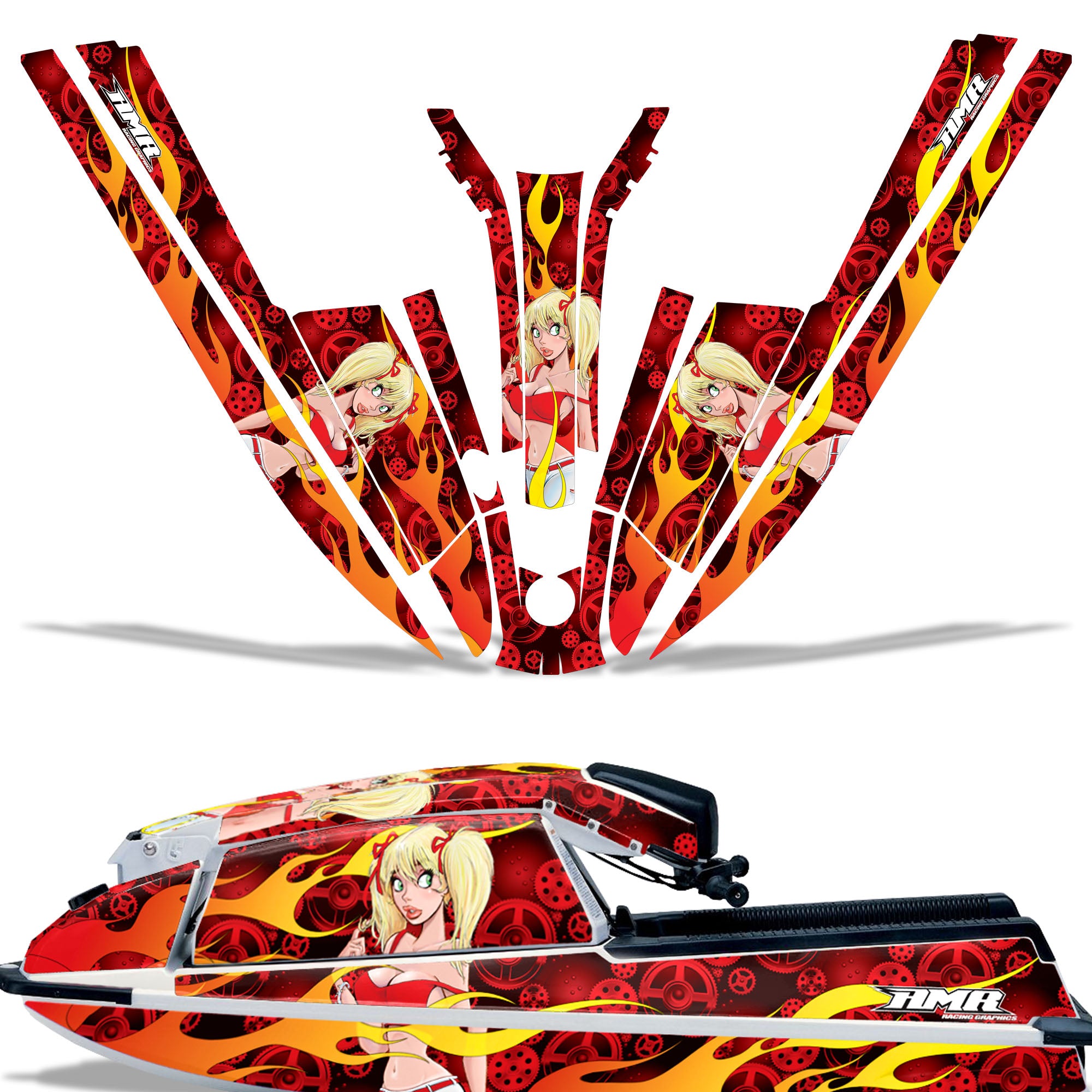 Motorhead Mandy - RED design