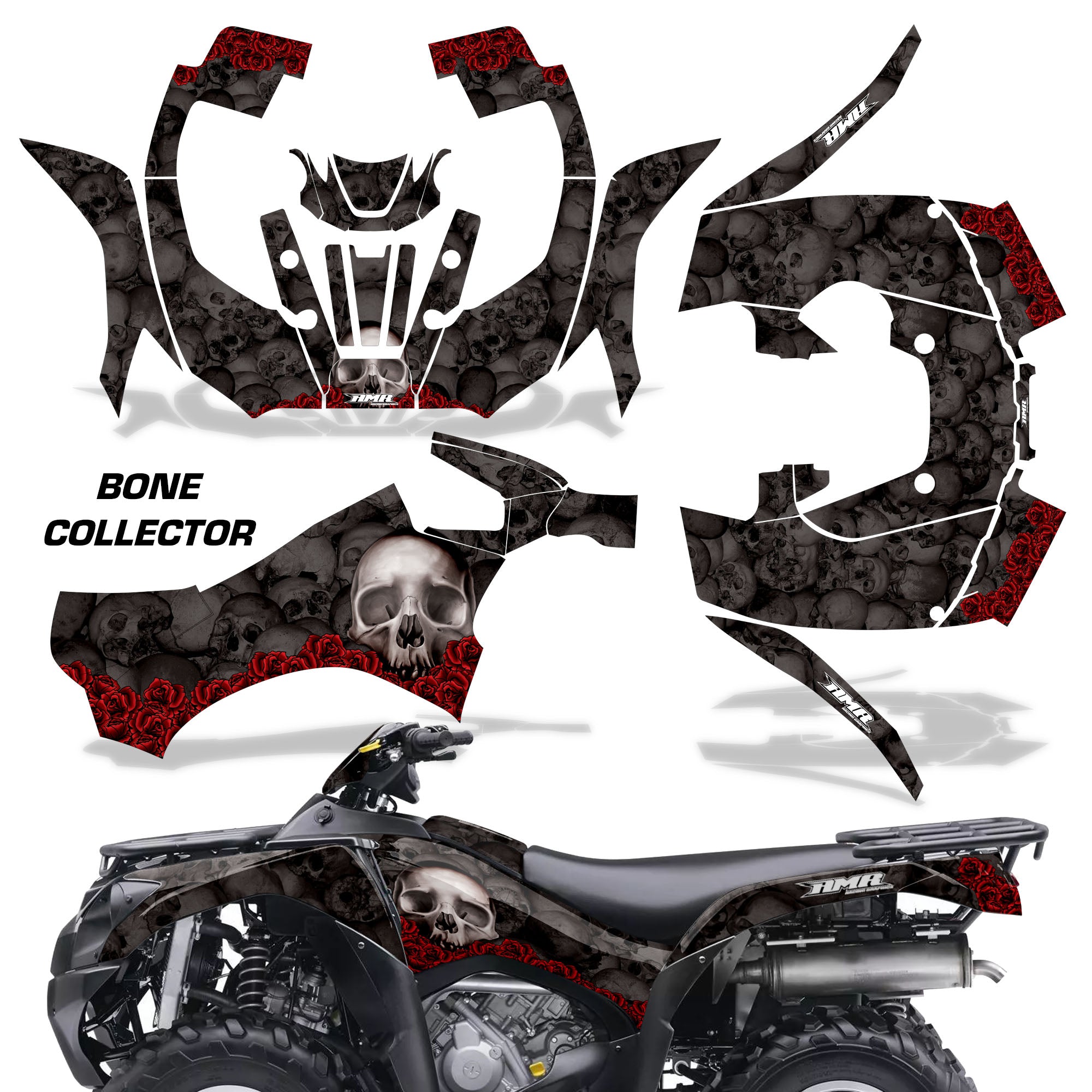 Bone Collector - BLACK background