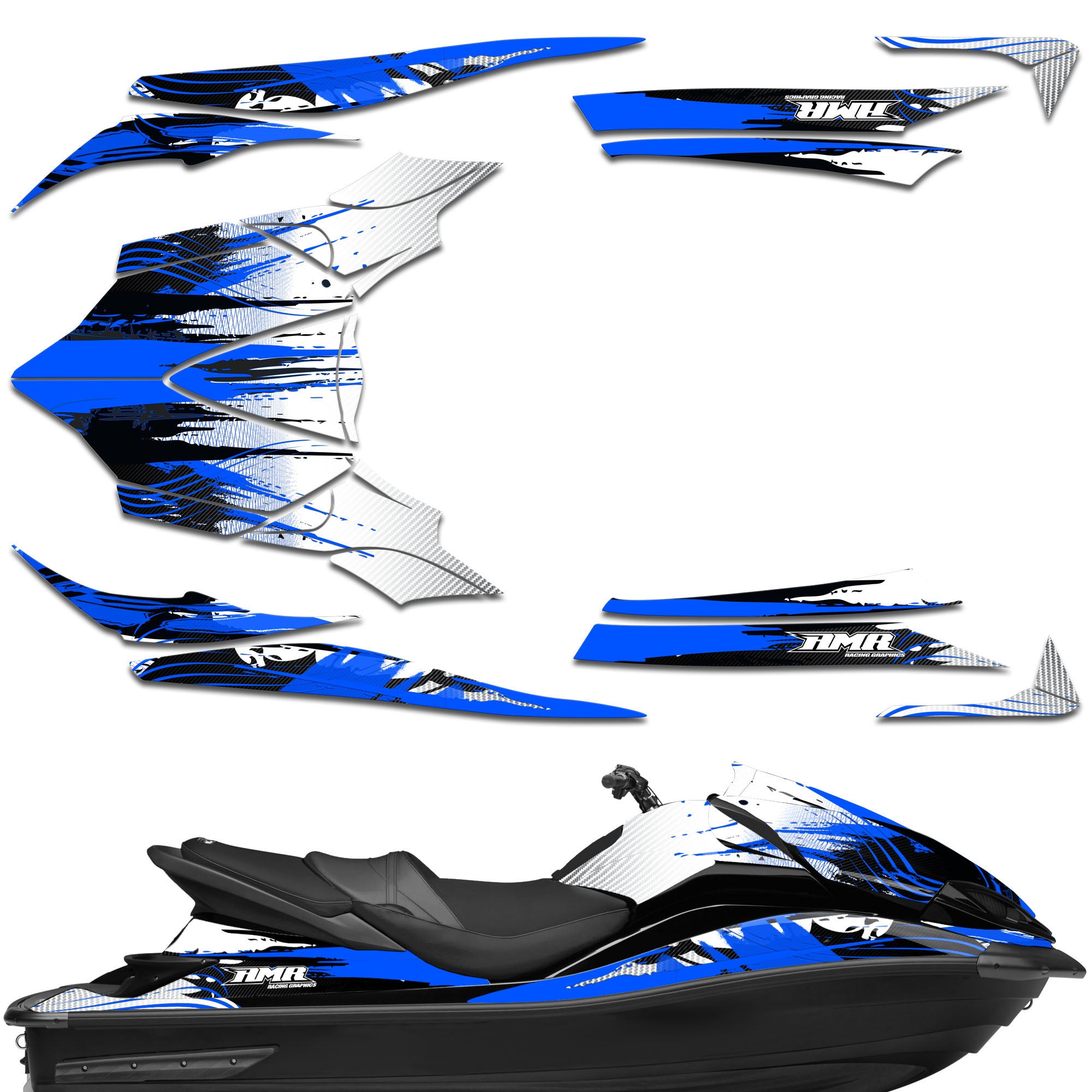 Carbon X - BLUE design
