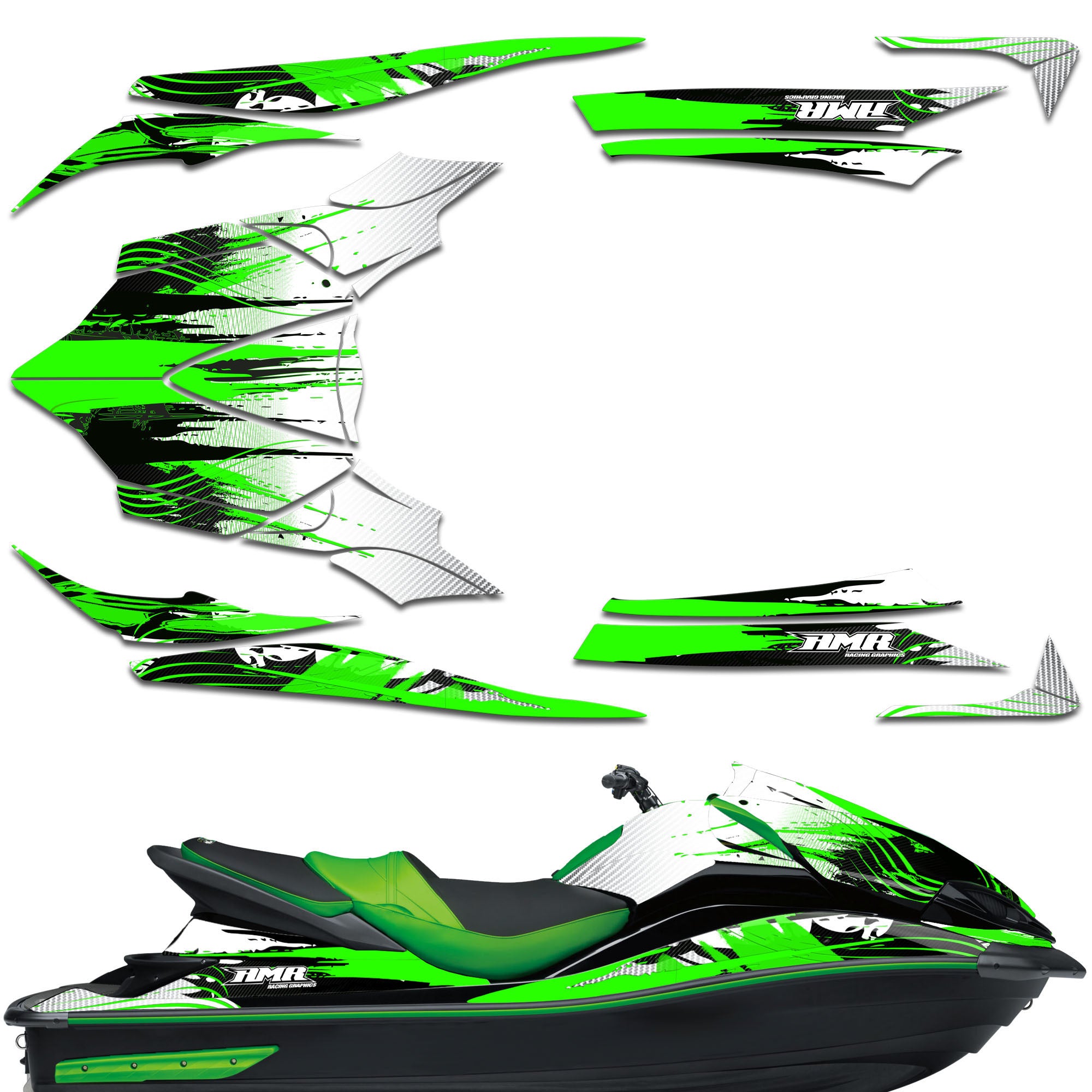 Kawasaki Ultra 300/310X Jet Ski/Watercraft Graphics (2011-2020)