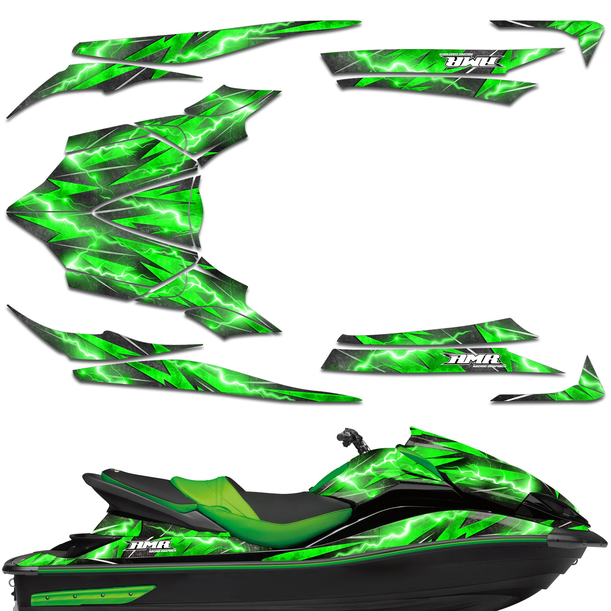 Metal Thunder - GREEN design