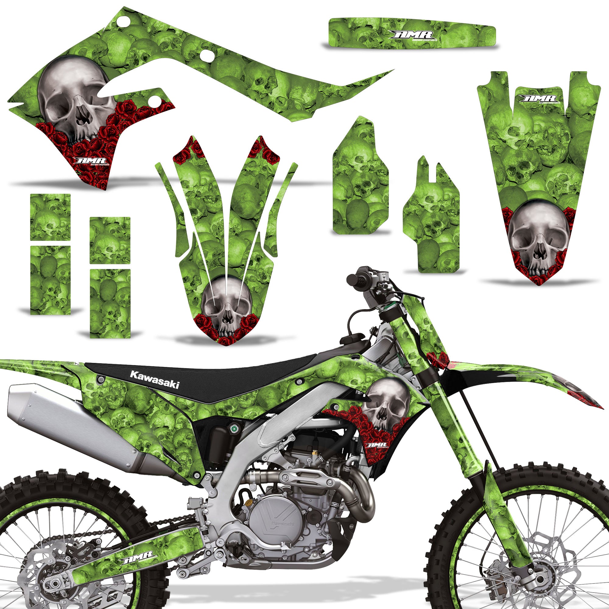 Bone Collector - GREEN background