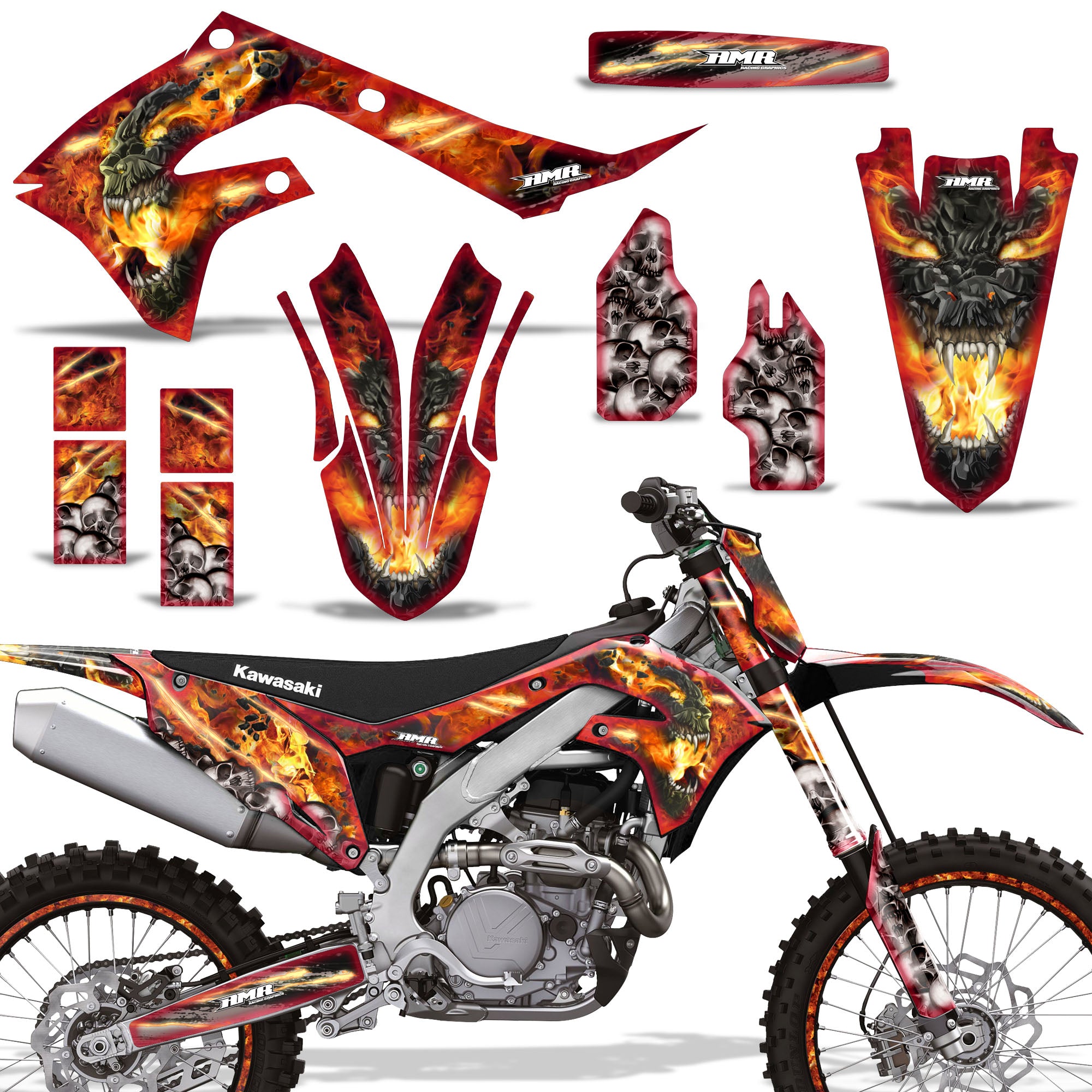 Kawasaki KX 250F(2021-23) /450F Graphics (2019-2023)