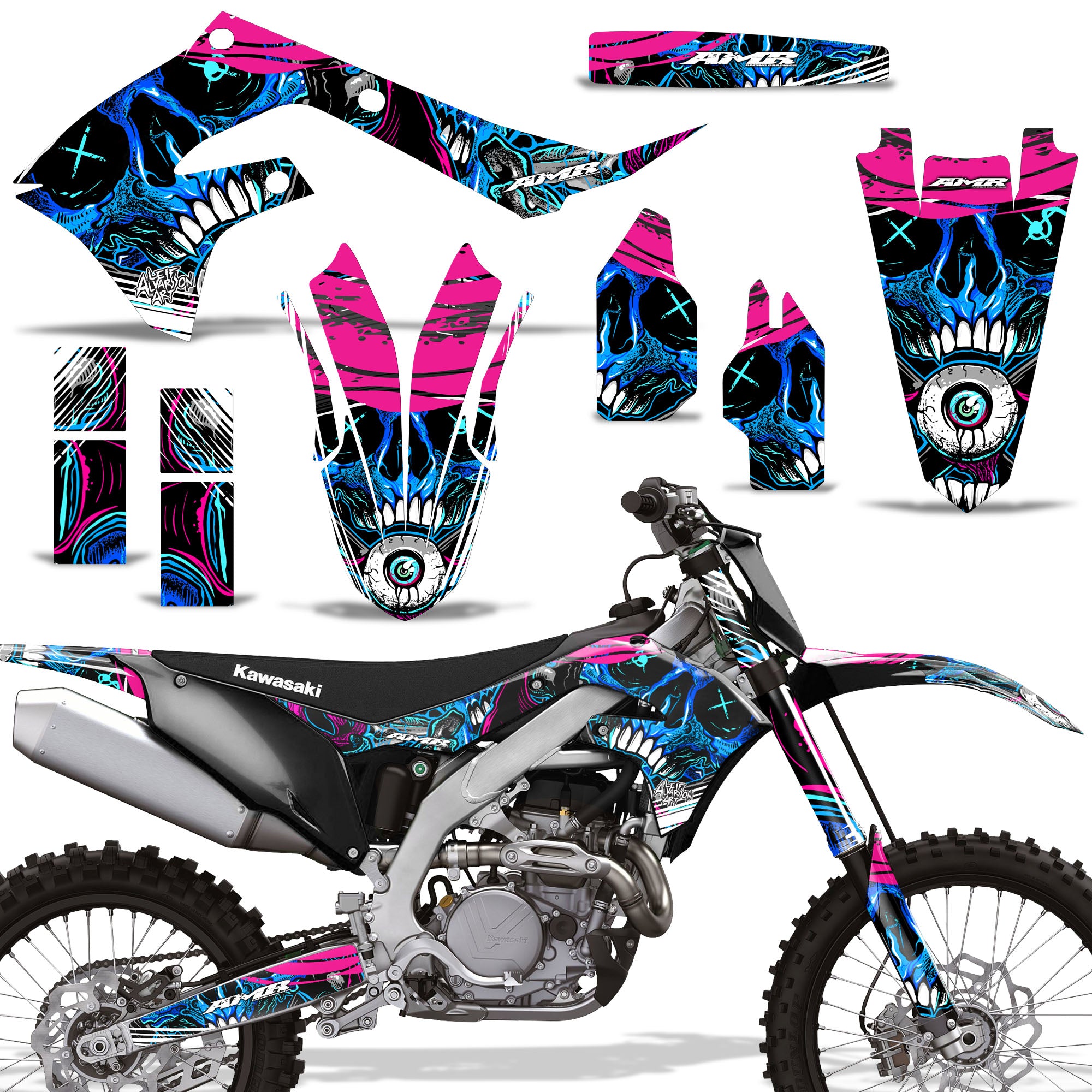 Kawasaki KX 250F(2021-23) /450F Graphics (2019-2023)