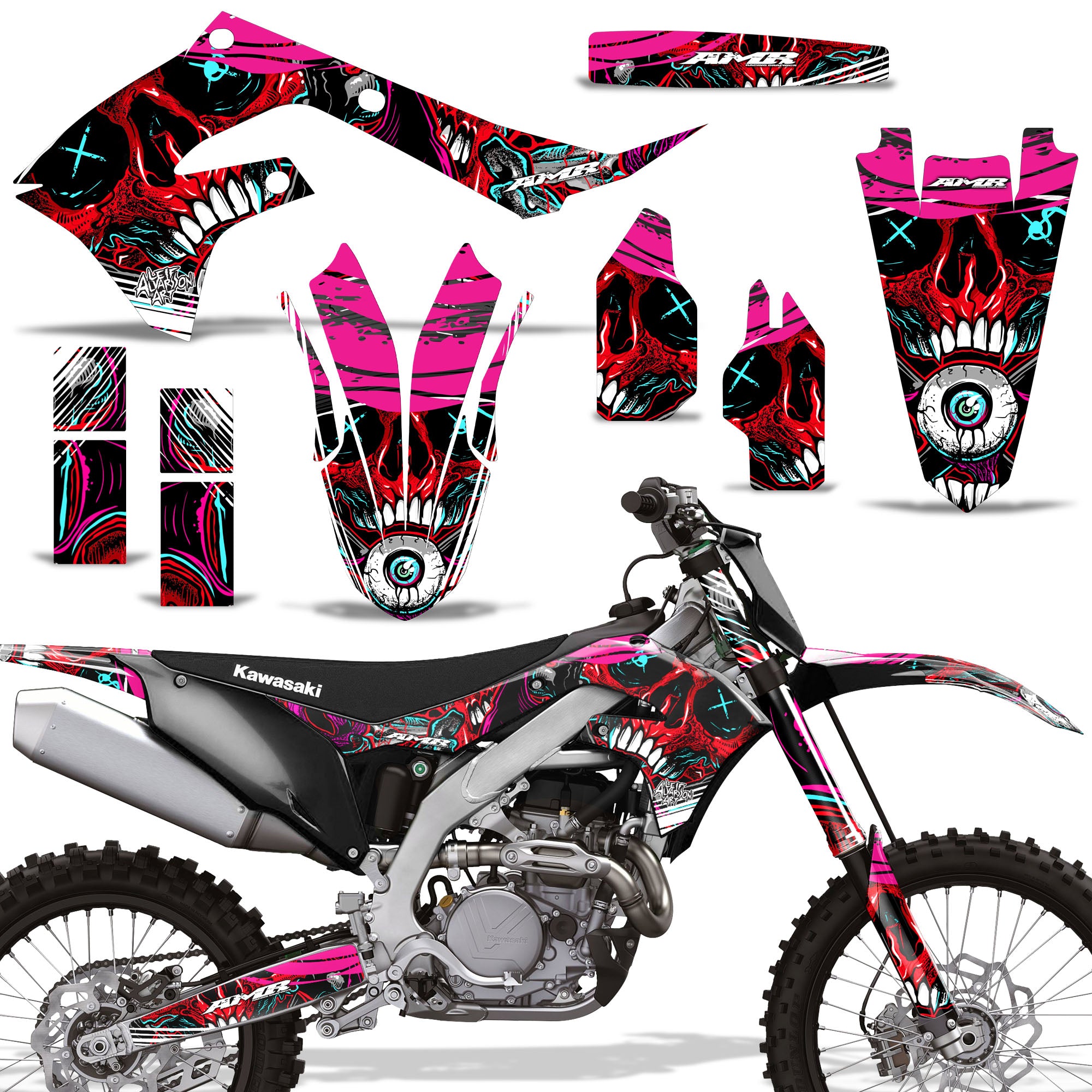 Kawasaki KX 250F(2021-23) /450F Graphics (2019-2023)