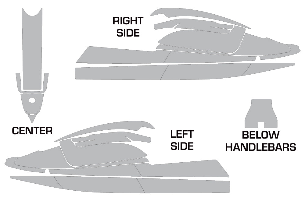 Kawasaki 750 SX / SXR Graphics (1992-1998)