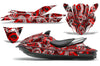 Psycho Kraken - BLACK Background RED design