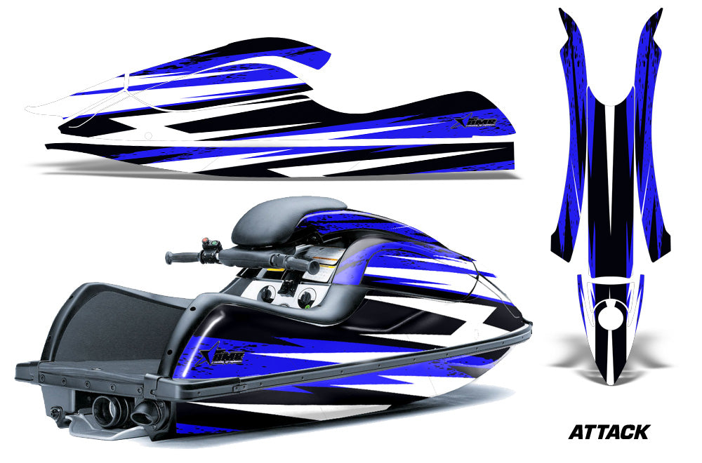 Kawasaki 800 SX-R Jet Ski Graphics (2003-2012)