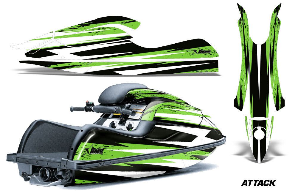 Kawasaki 800 SX-R Jet Ski Graphics (2003-2012)