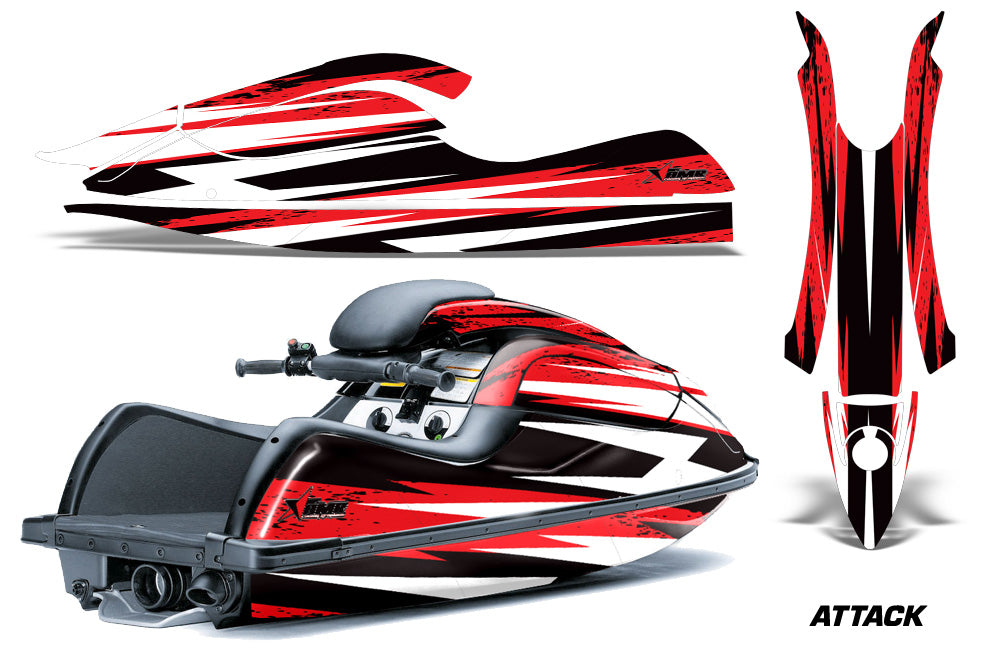 Kawasaki 800 SX-R Jet Ski Graphics (2003-2012)