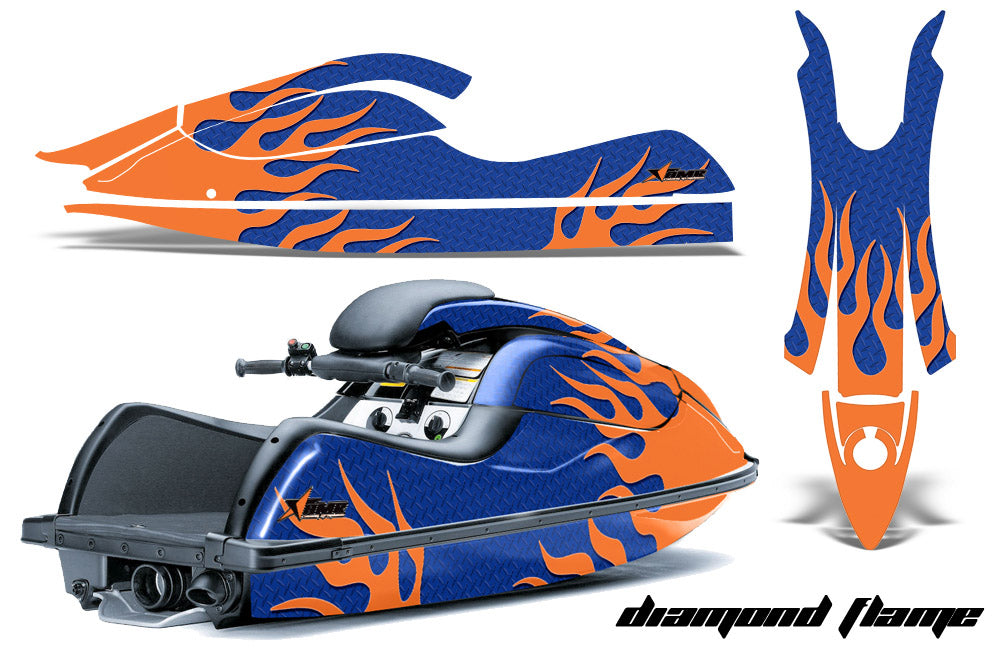 Kawasaki 800 SX-R Jet Ski Graphics (2003-2012)