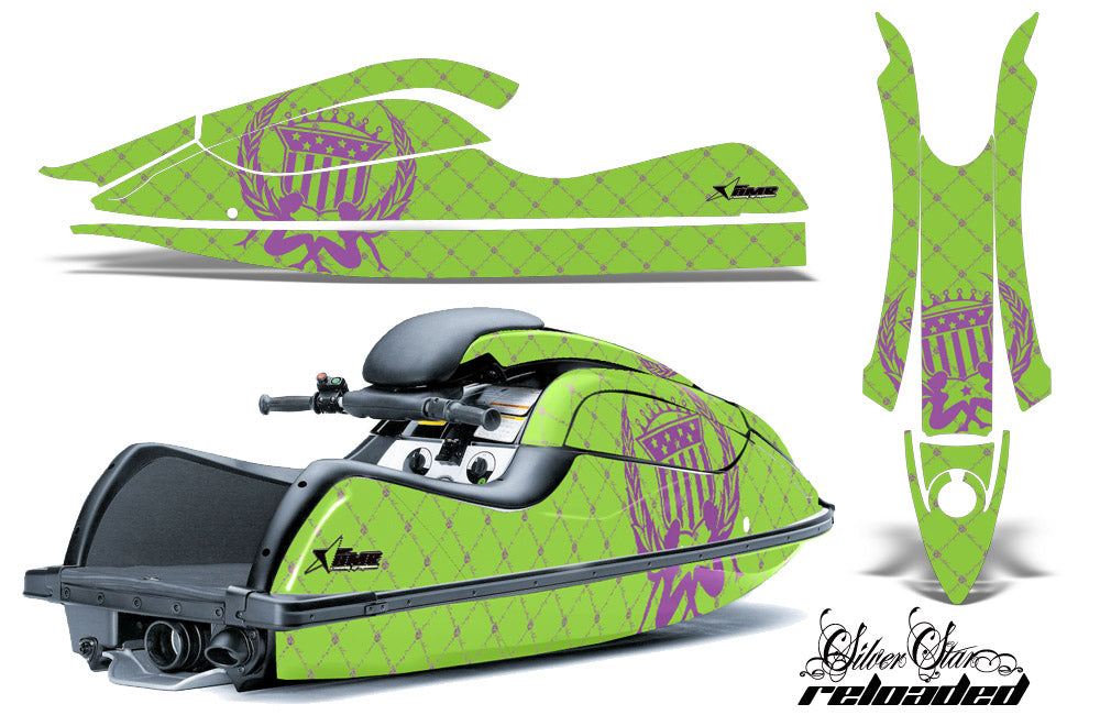 Kawasaki 800 SX-R Jet Ski Graphics (2003-2012)