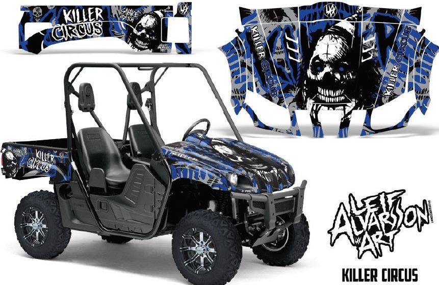 Killer Circus - BLUE background / BLUE design