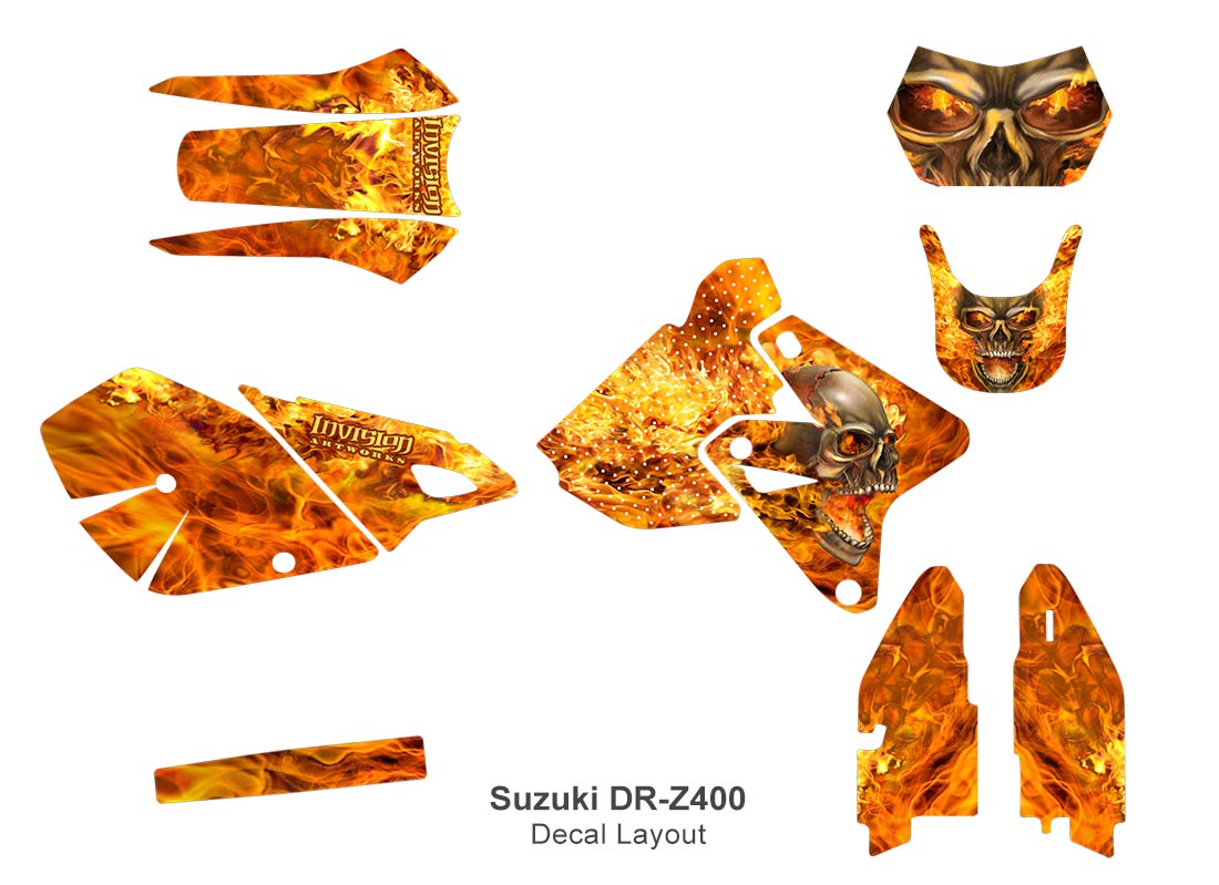 Nitro - Natural Fire background Natural Fire design