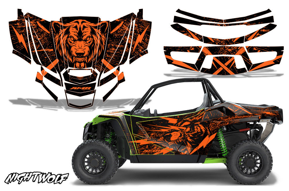 Night Wolf - ORANGE design / Textron Wildcat XX