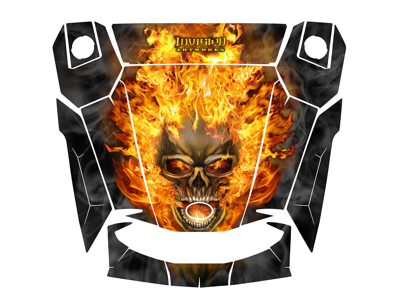 Nitro - BLACK w/ Natural Fire Shown in TURBO Hood