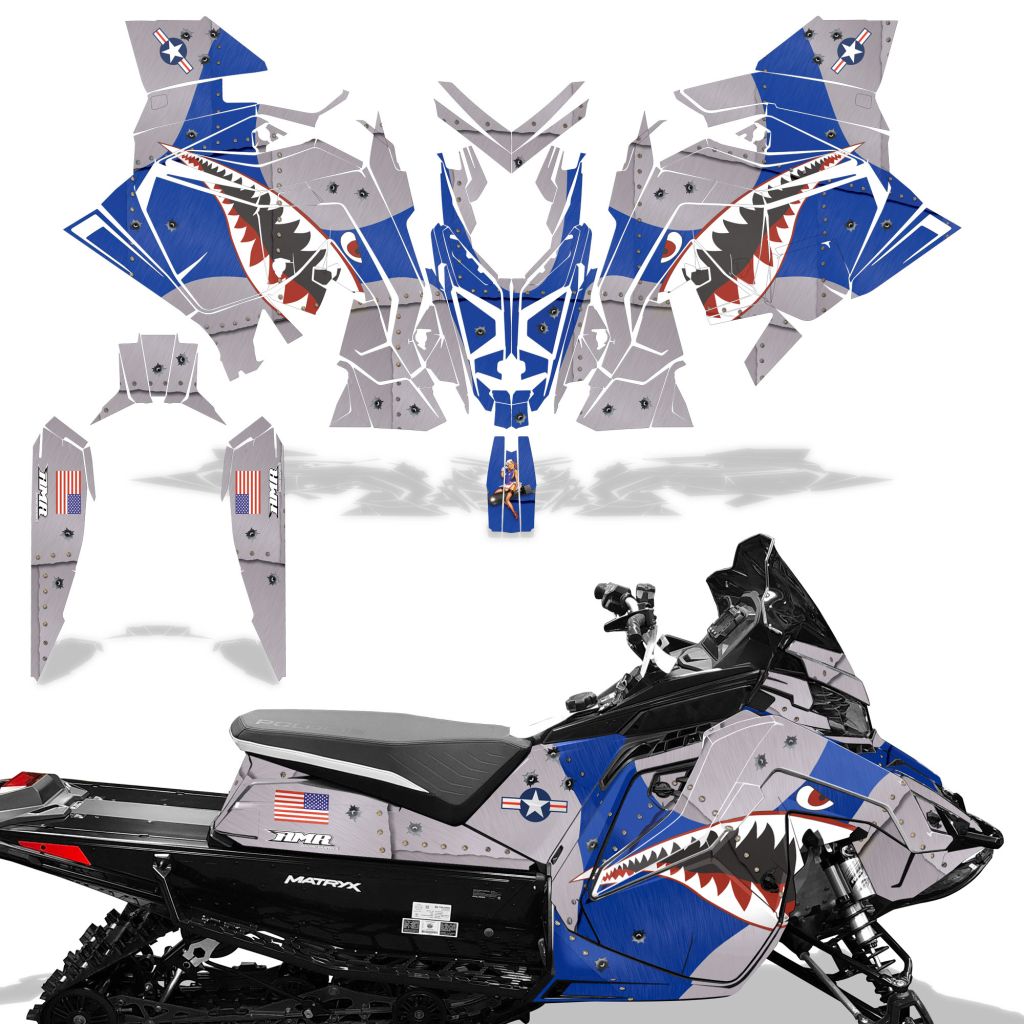 P40 Warhawk - BLUE design